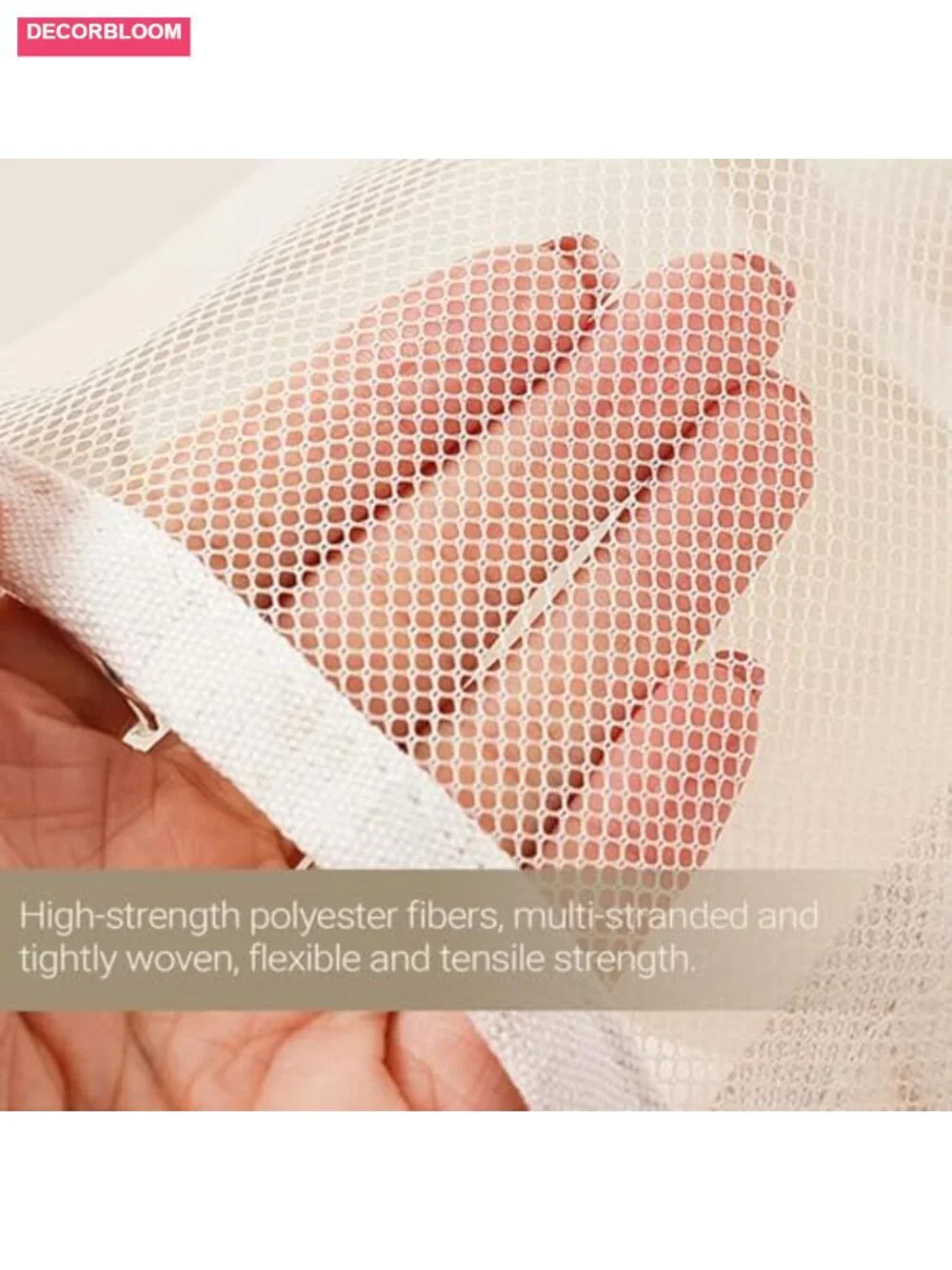 6 Pack Reusable Mesh Storage Bags for Fruits Vegetables Onions Garlic Potatoes